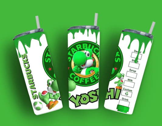 Yoshi Tumbler - Glittermetimbra