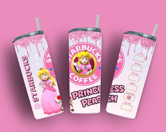 Princess P Tumbler - Glittermetimbra