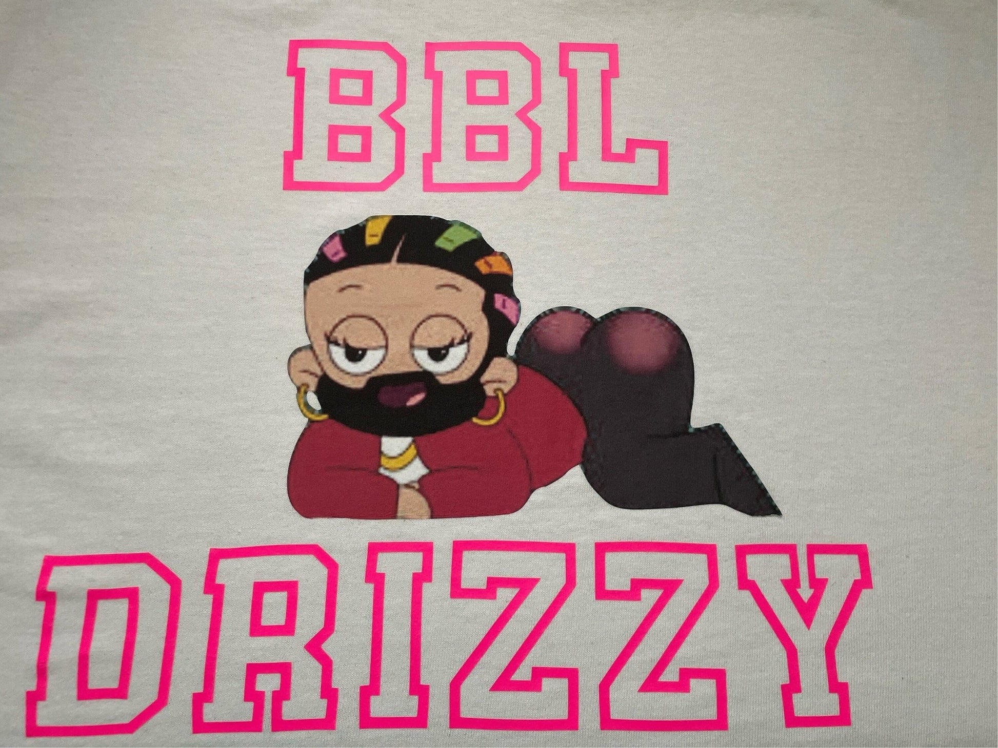 BBL DRIZZY SHIRT - Glittermetimbra